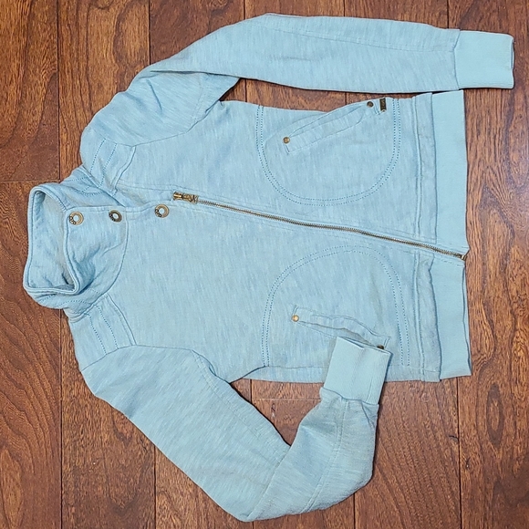 ORB Women's Sweater Zip-up Bomber - Picture 1 of 6